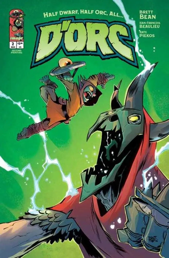 D'orc #2 2nd Printing Image Comics