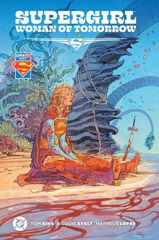 Superman Day 2026   Supergirl Woman Of Tomorrow The Deluxe Edition Hardcover Variant Dust Jacket DC Comics