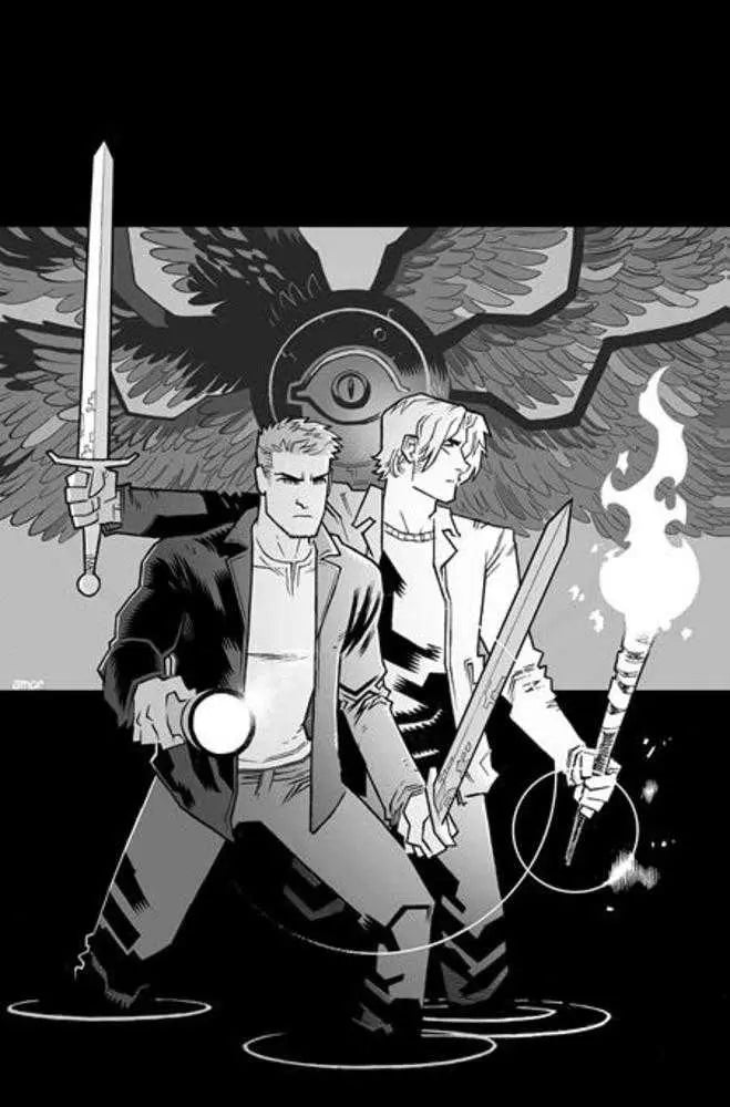 Supernatural #6 Cover L Inc 1:5 E John Amor Line Art Full Art Variant Dynamite Entertainment