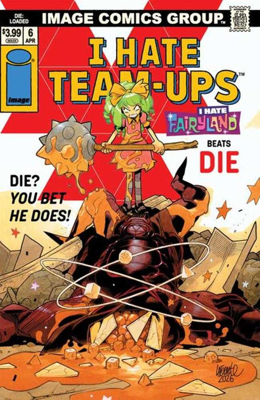 Die Loaded #6 Cover C Davide Lafuente I Hate Fairyland Team Up Variant (Mature) Image Comics