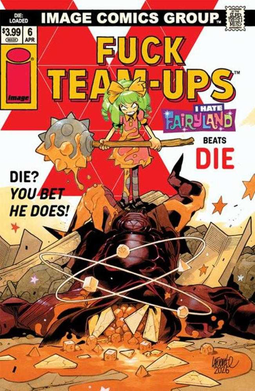 Die Loaded #6 Cover D Davide Lafuente I Hate Fairyland Team Up Nsfw Variant (Mature) Image Comics