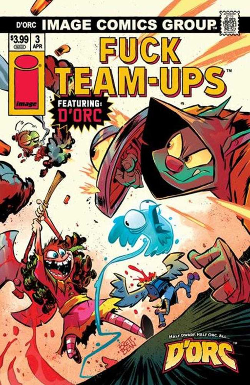 D'orc #3 Cover D Brett Bean I Hate Fairyland Team Up Nsfw Variant Image Comics