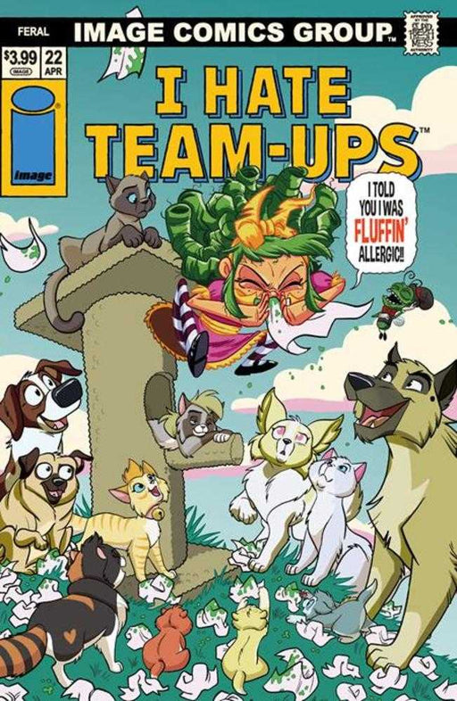 Feral #22 Cover D Tony Fleecs I Hate Fairyland Team Up Variant Image Comics
