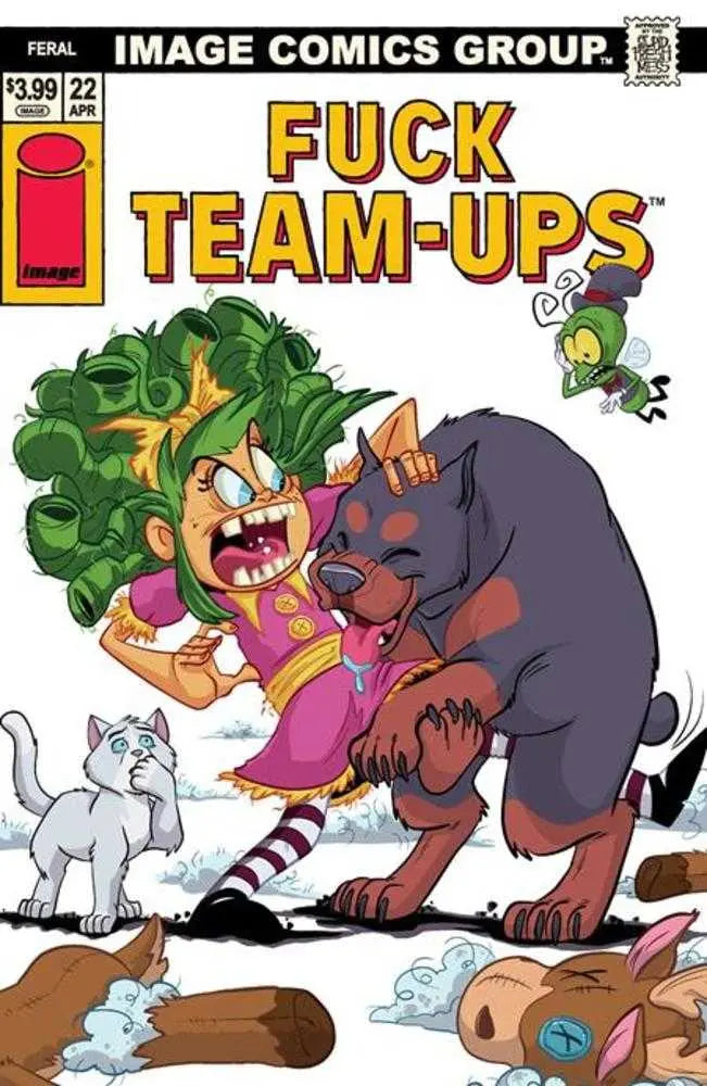 Feral #22 Cover E Tony Fleecs I Hate Fairyland Team Up Nsfw Variant Image Comics