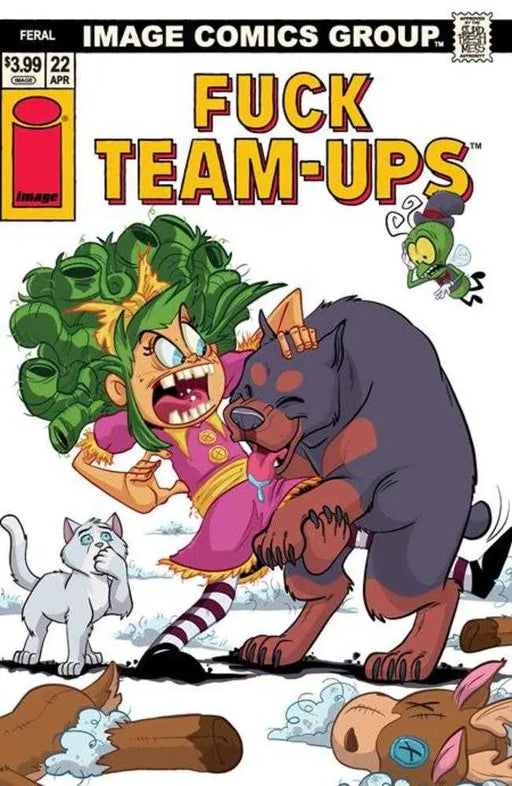 Feral #22 Cover E Tony Fleecs I Hate Fairyland Team Up Nsfw Variant Image Comics