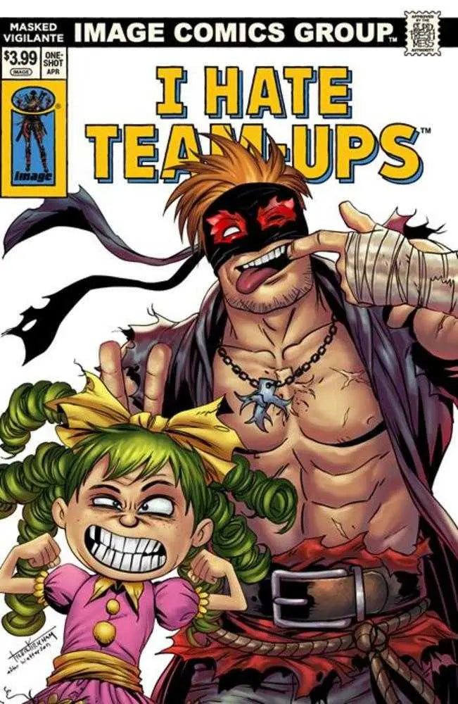Final Boss Masked Vigilante (One Shot) Cover H Tyler Kirkham I Hate Fairyland Team Up Variant (Mature) Image Comics