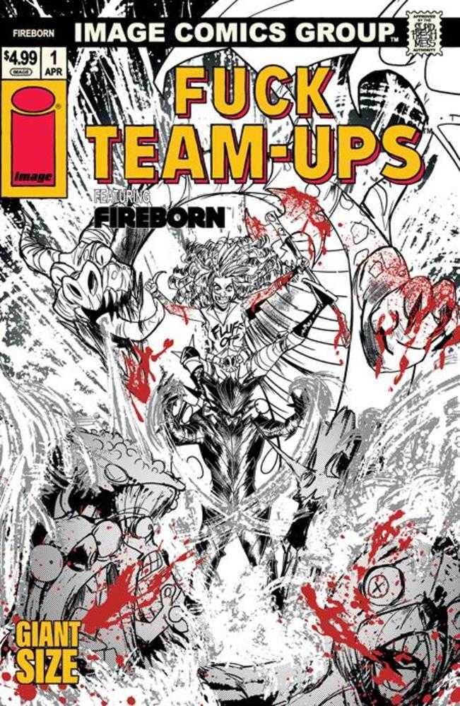 Fireborn #1 Cover O Patrick Mulholland I Hate Fairyland Team Up Nsfw Variant Image Comics