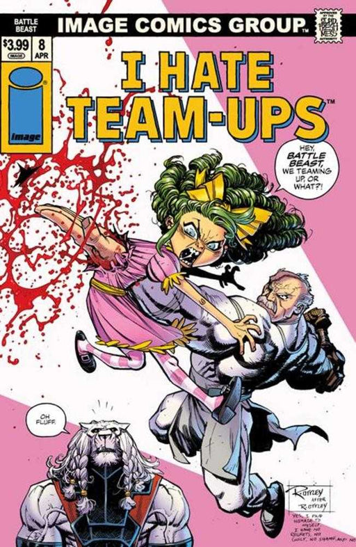 Invincible Universe Battle Beast #8 Cover G Ryan Ottley I Hate Fairyland Team Up Variant Image Comics