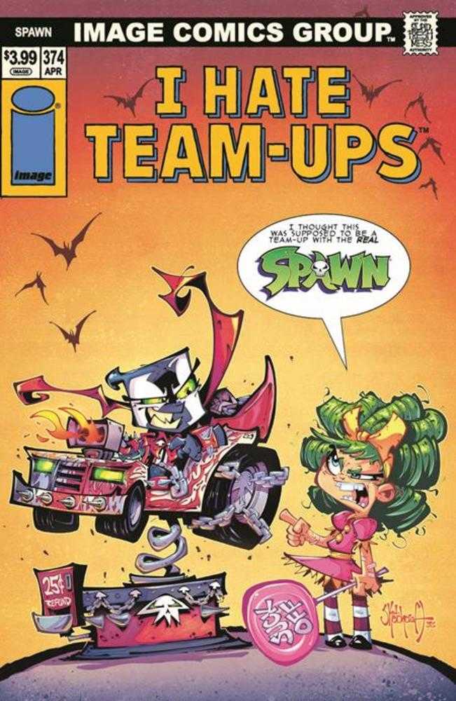 Spawn #374 Cover C Rob Duenas I Hate Fairyland Team Up Variant Image Comics