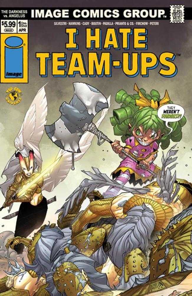 Darkness vs Angelus (One Shot) Cover F Pat Boutin I Hate Fairyland Team Up Variant Image Comics