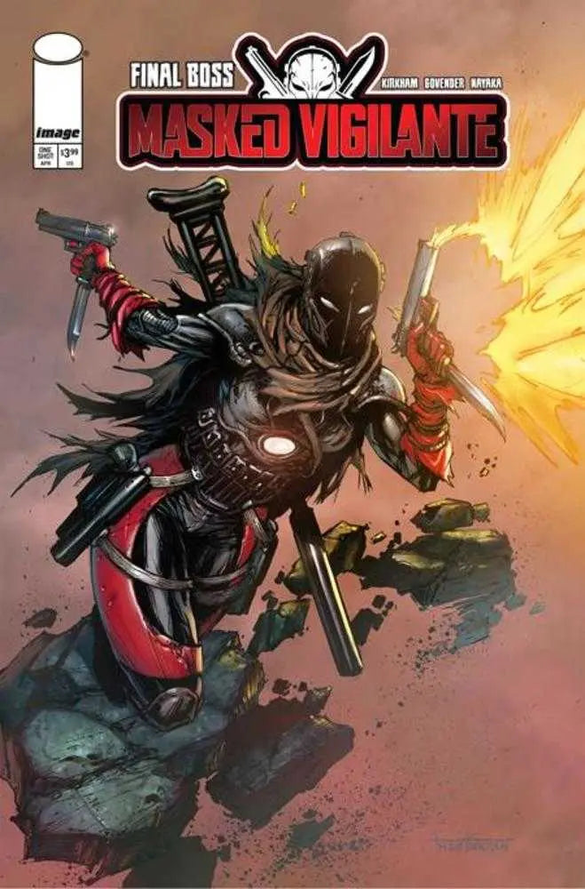 Final Boss Masked Vigilante (One Shot) Cover D 1 in 25 Tyler Kirkham Variant (Mature) Image Comics