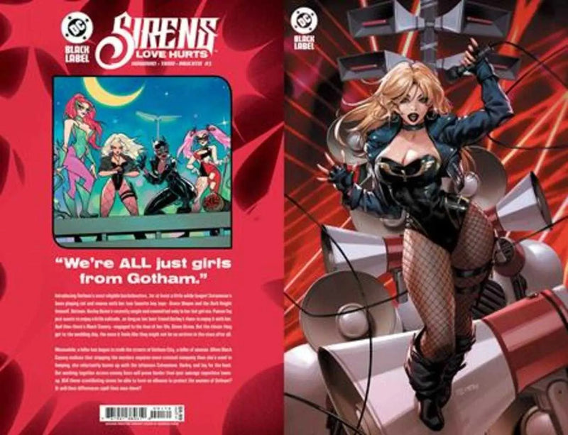 Sirens Love Hurts #1 (Of 4) 2nd Print Cover B Derrick Chew Foil Variant (Mature) DC Comics