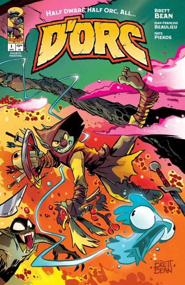 D'orc #1 4th Printing Cover A Brett Bean Image Comics