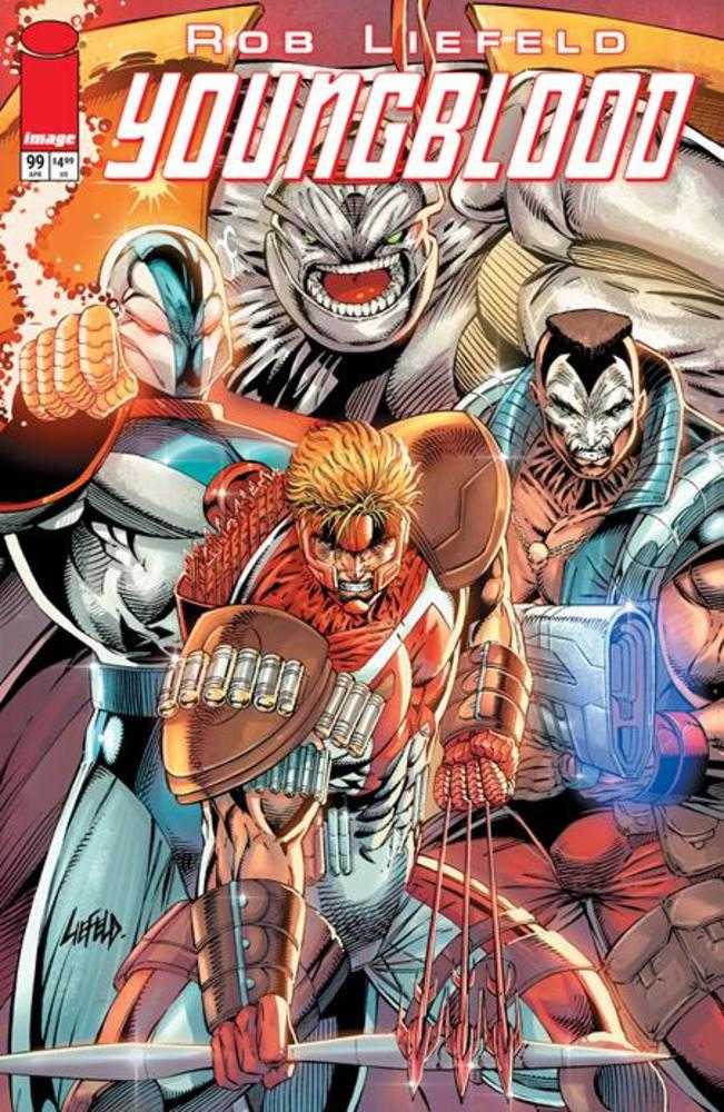 Youngblood #5 Cover F Rob Liefeld Legacy Edition Variant (Mature) Image Comics