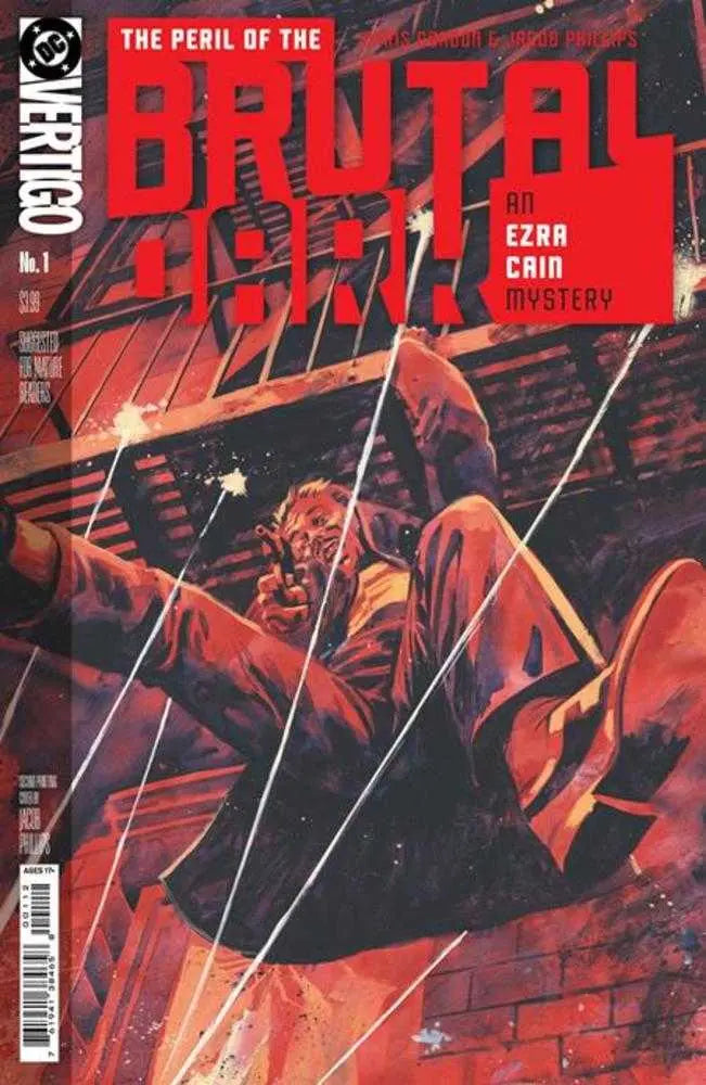 The Peril Of The Brutal Dark An Ezra Cain Mystery #1 (Of 6) 2nd Print Cover A Jacob Phillips (Mature) DC Comics