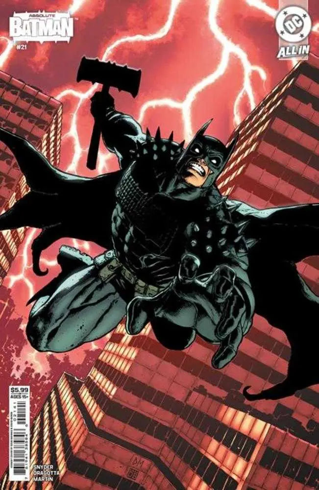 Absolute Batman #21 Cover D Doug Mahnke Card Stock Variant DC Comics