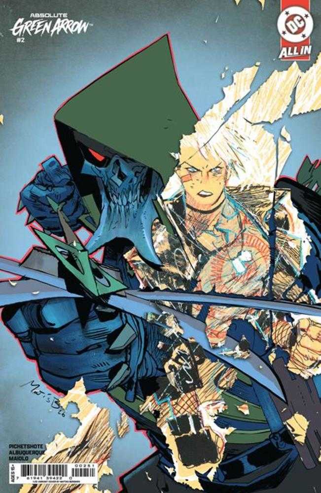 Absolute Green Arrow #2 (Of 6) Cover E 1 in 25 Matias Bergara Card Stock Variant DC Comics