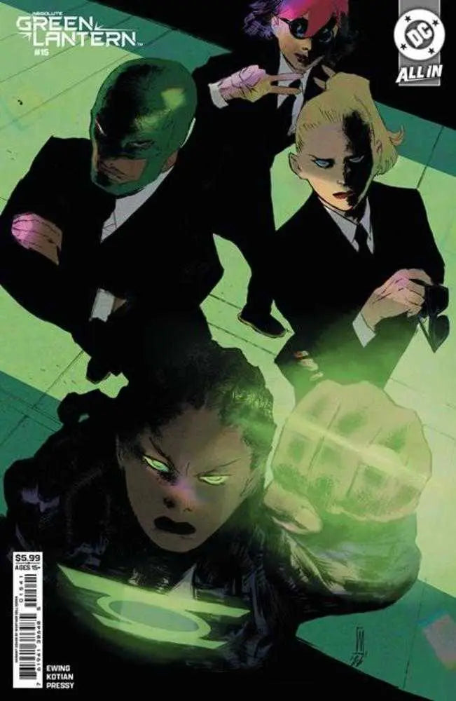 Absolute Green Lantern #15 Cover D Werther Dell Edera Card Stock Variant DC Comics