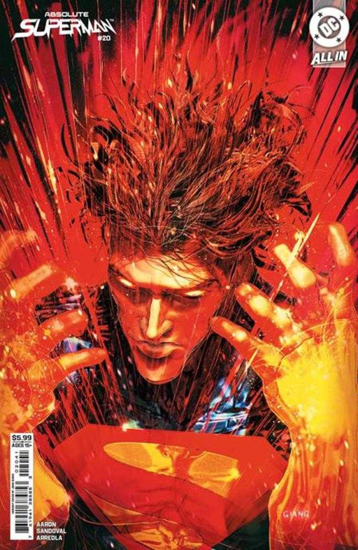 Absolute Superman #20 Cover D John Giang Card Stock Variant DC Comics