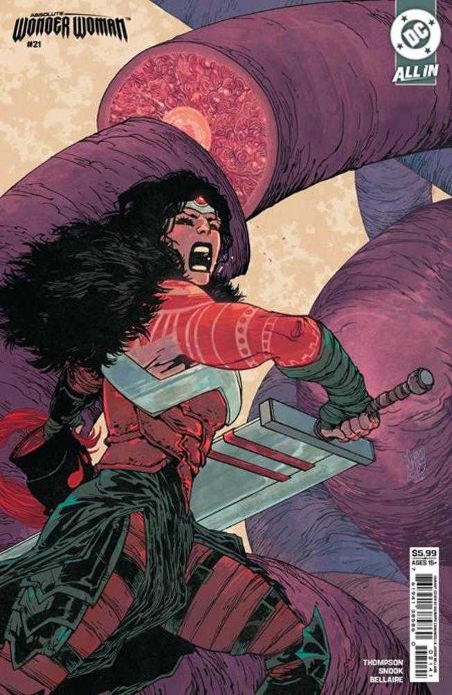 Absolute Wonder Woman #21 Cover D Giuseppe Camuncoli Card Stock Variant DC Comics