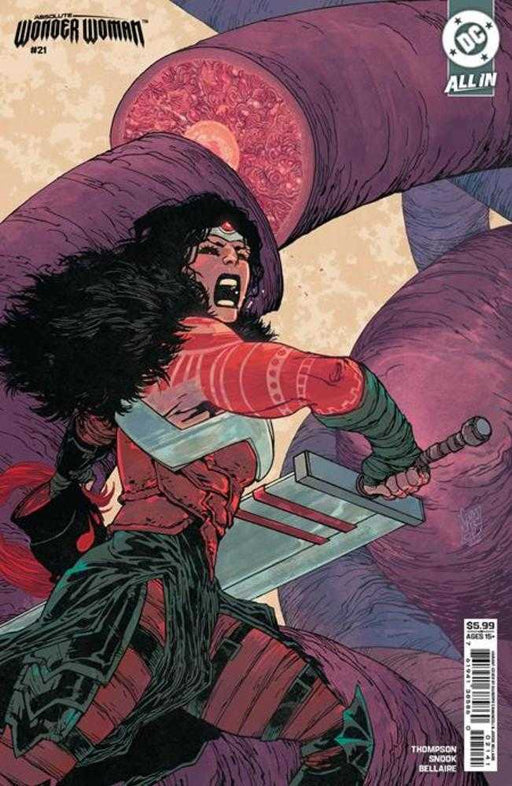 Absolute Wonder Woman #21 Cover D Giuseppe Camuncoli Card Stock Variant DC Comics