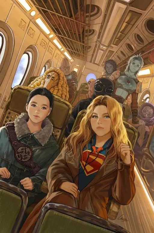 Action Comics #1099 Cover D Lesley Leirix Li Supergirl Movie Card Stock Variant (The Reign Of The Superboys) DC Comics