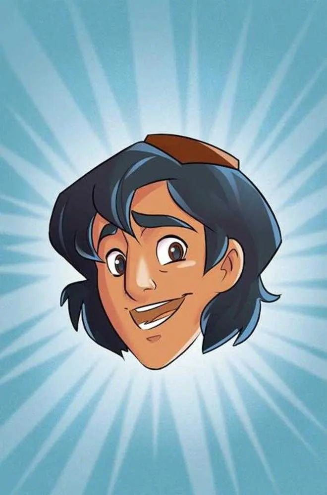 Aladdin #2 Cover F 1 in 10 Cartoon Head Full Art Variant Dynamite Entertainment