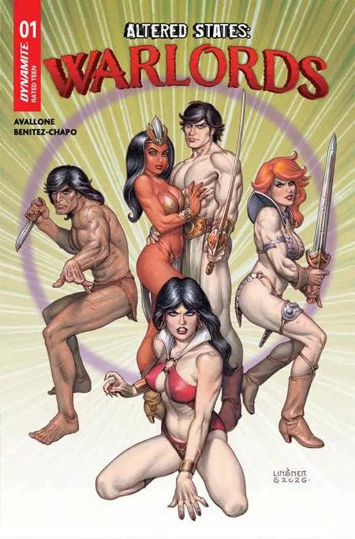 Altered States Warlords #1 Cover A Joseph Michael Linsner Dynamite Entertainment