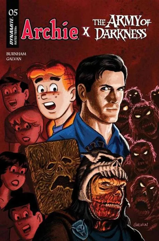 Archie X Army Of Darkness #5 Cover B Bill Galvan Variant Dynamite Entertainment