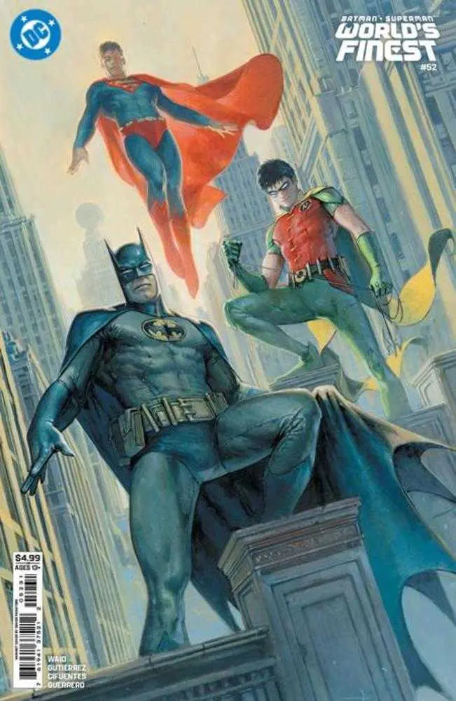 Batman Superman Worlds Finest #52 Cover C Davide Paratore Card Stock Variant DC Comics