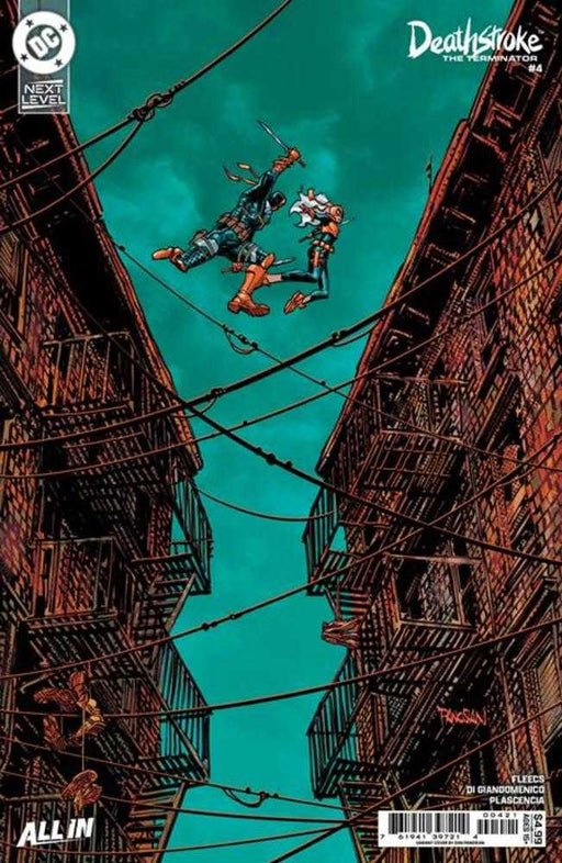 Deathstroke The Terminator #4 Cover B Dan Panosian Card Stock Variant DC Comics