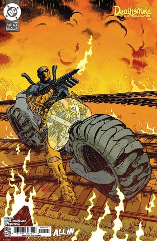 Deathstroke The Terminator #4 Cover D Cully Hamner Card Stock Variant DC Comics