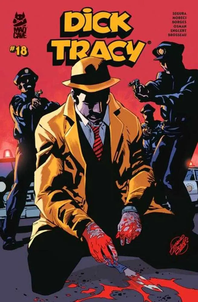 Dick Tracy #18 Cover A Geraldo Borges Mark Englert Mad Cave Studios