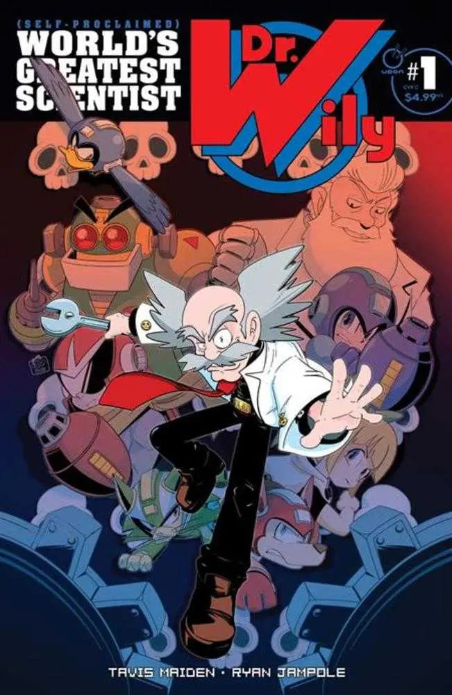 Dr Wily #1 (One Shot) Cover C Tavis Maiden Variant Udon Entertainment