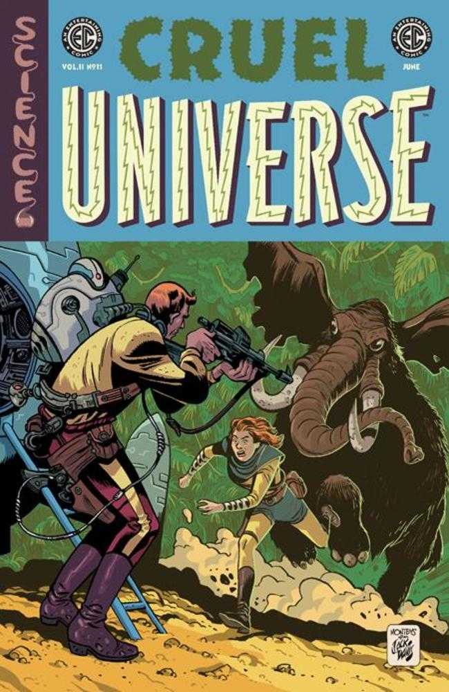 EC Cruel Universe 2 #11 (Of 12) Cover C 1 in 10 Albert Monteys EC Homage Variant Oni Press