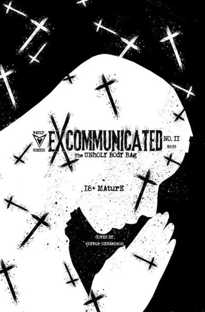 Excommunicated #2 Cover F Trevor Henderson Extreme Unholy Black Bag (Mature) Vault Comics