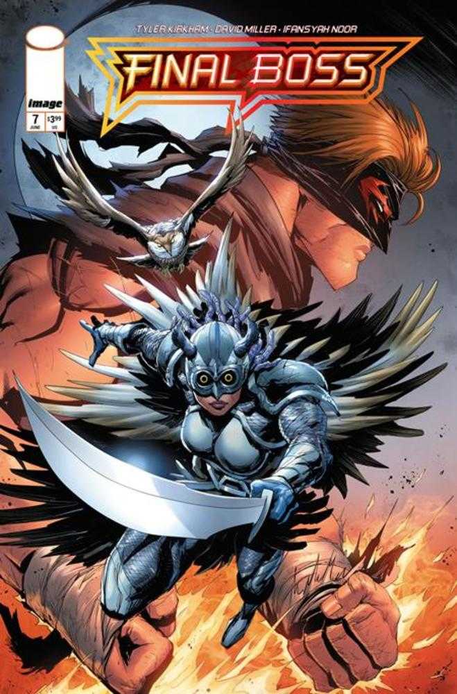Final Boss #7 Cover B Tyler Kirkham Variant (Mature) Image Comics