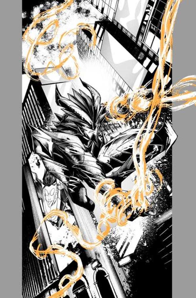 Fireborn #3 Cover D 1 in 25 Patrick Mulholland Black & White Variant Image Comics