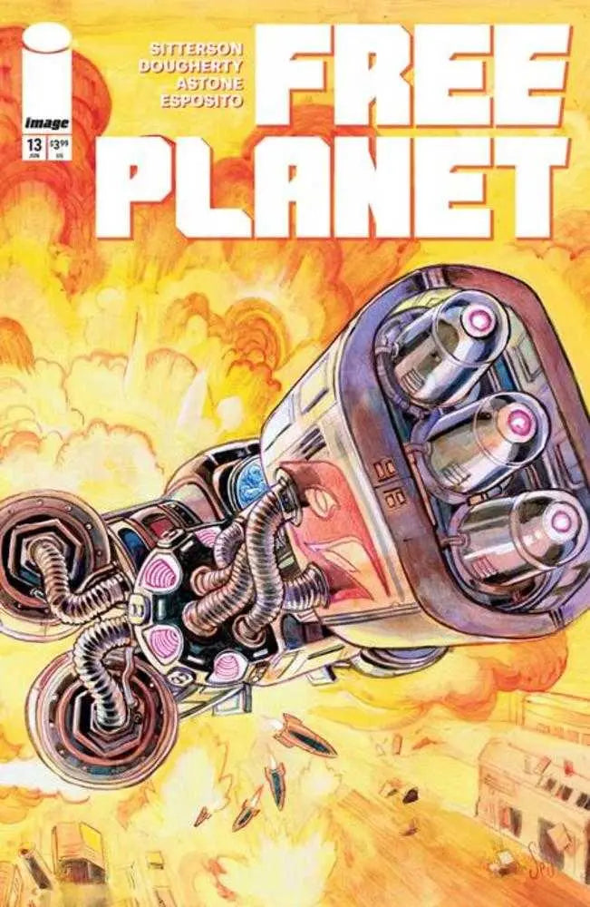 Free Planet #13 Cover B Jed Dougherty Variant Image Comics