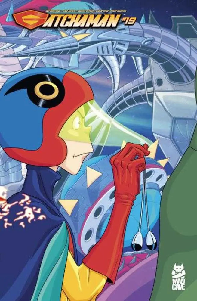 Gatchaman #19 Cover B Chris Batista Sabrina Cintron Connecting Variant Mad Cave Studios