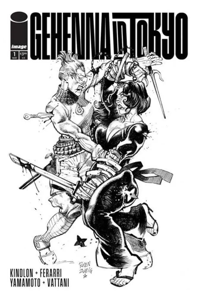 Gehenna In Tokyo (One Shot) Cover F Maurizio Rosenzweig Variant (Mature) Image Comics