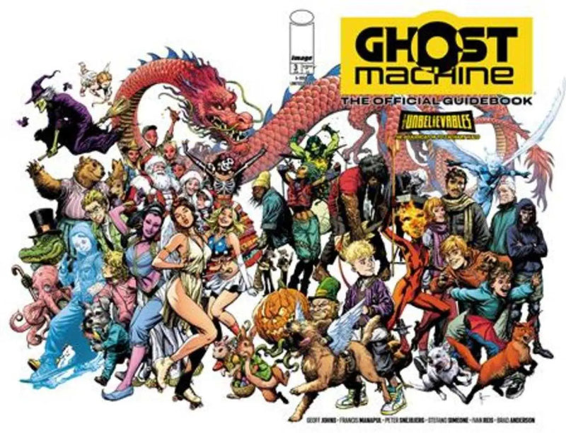 Ghost Machine The Official Guidebook #3 (Of 5) Cover A Gary Frank & Brad Anderson Wraparound Image Comics