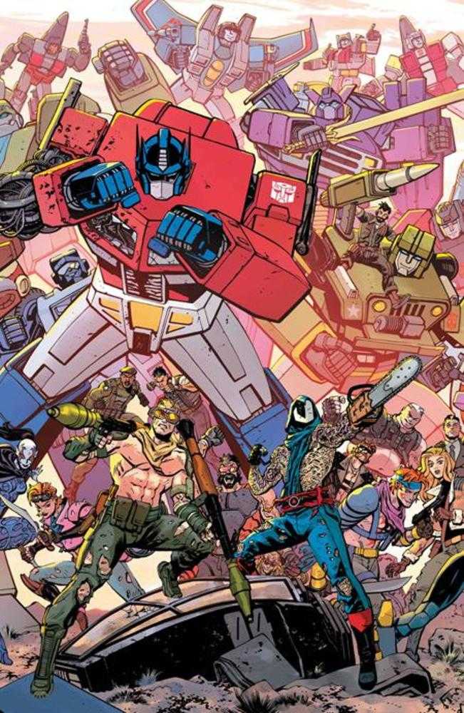 G.I. Joe #23 Cover F Tom Reilly & Adriano Lucas Transformers Energon Universe 3rd Anniversary Connecting Variant Image Comics