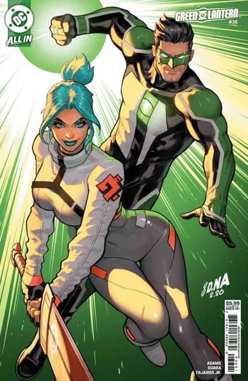 Green Lantern #36 Cover B David Nakayama Card Stock Variant DC Comics