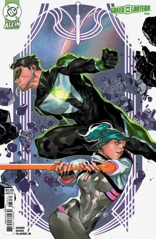 Green Lantern #36 Cover C Yasmine Putri Card Stock Variant DC Comics