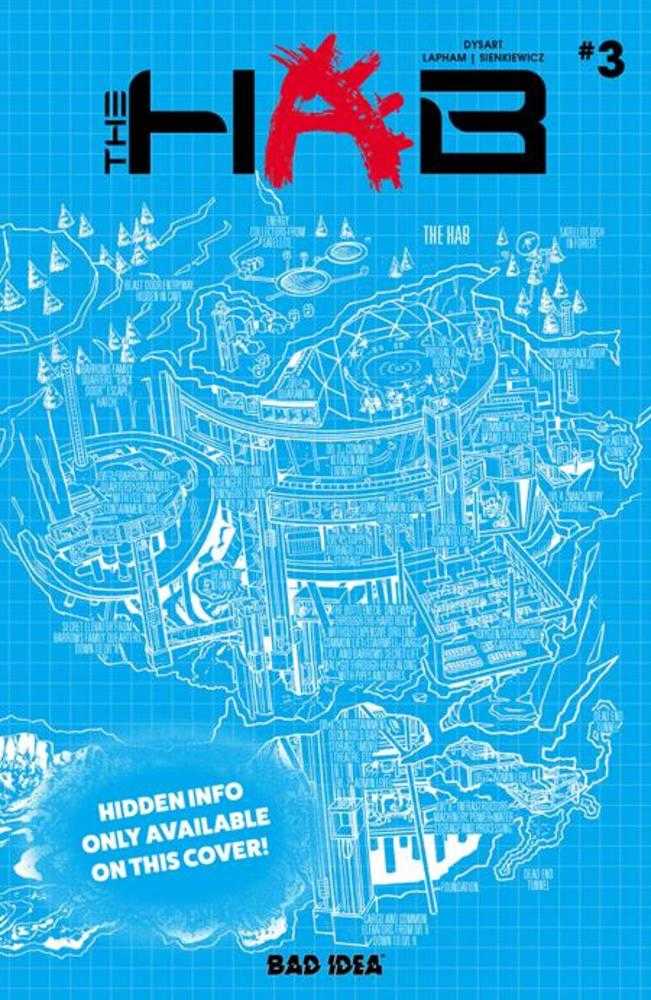 Hab #3 (Of 5) Cover C David Lapham Blueprint Variant Bad Idea