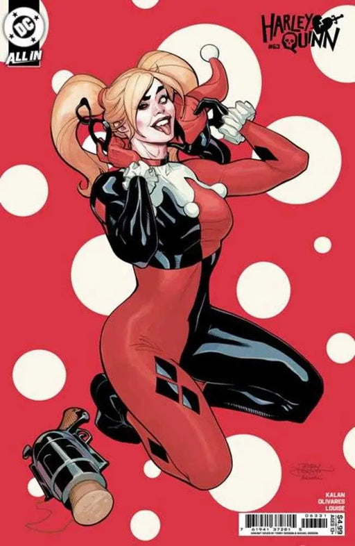 Harley Quinn #63 Cover C Terry Dodson & Rachel Dodson Card Stock Variant DC Comics
