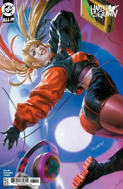 Harley Quinn #63 Cover D Derrick Chew Card Stock Variant DC Comics