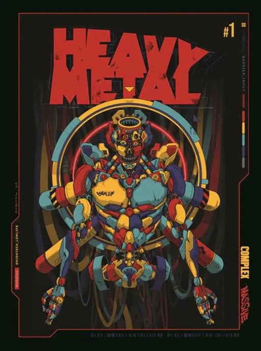 Heavy Metal Magazine #1 Hardcover Limited Edition (Mature) Massive Publishing