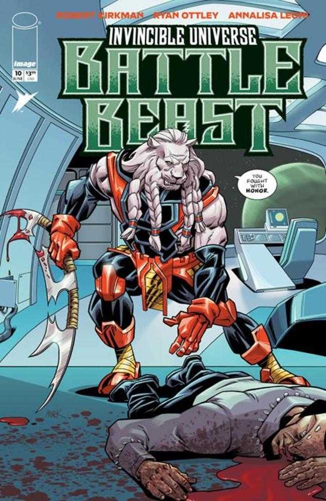Invincible Universe Battle Beast #10 Cover E 1 in 50 Mark Englert Variant Image Comics